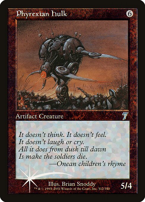 Phyrexian Hulk (312★) [Seventh Edition]
