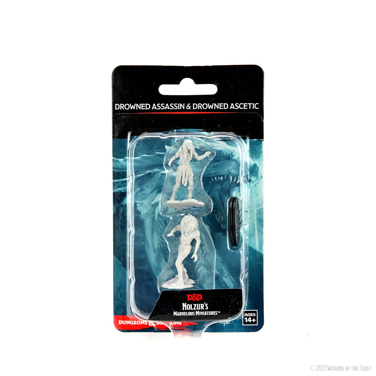 Nolzur's Marvelous Miniatures Drowned Assassin & Drowned Ascetic     Wave 14 90242 image 0