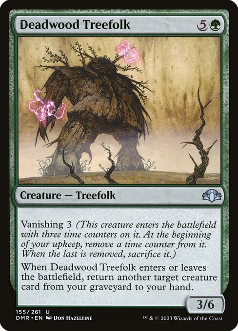 Deadwood Treefolk (155) [Dominaria Remastered]