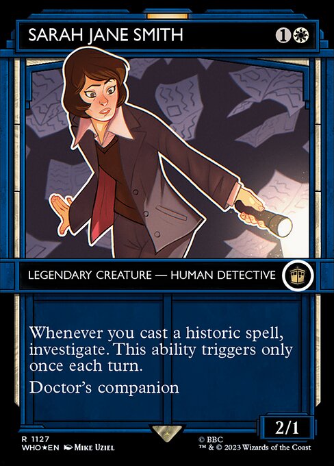 Sarah Jane Smith (1127) [Doctor Who] [Showcase, Borderless]