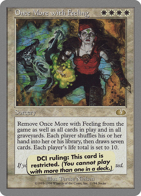 Once More with Feeling (11) [Unglued]