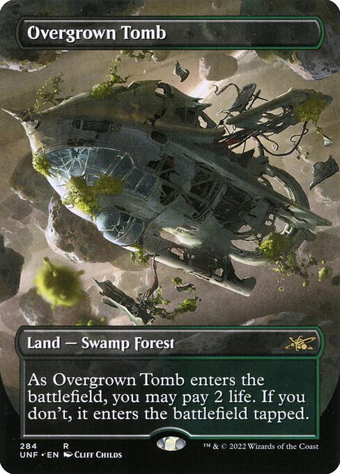 Overgrown Tomb (284) [Unfinity] [Borderless]