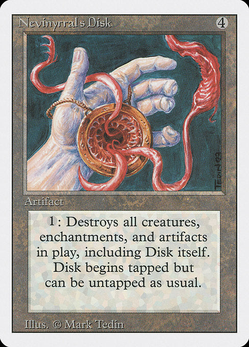 Nevinyrral's Disk (267) [Revised Edition]