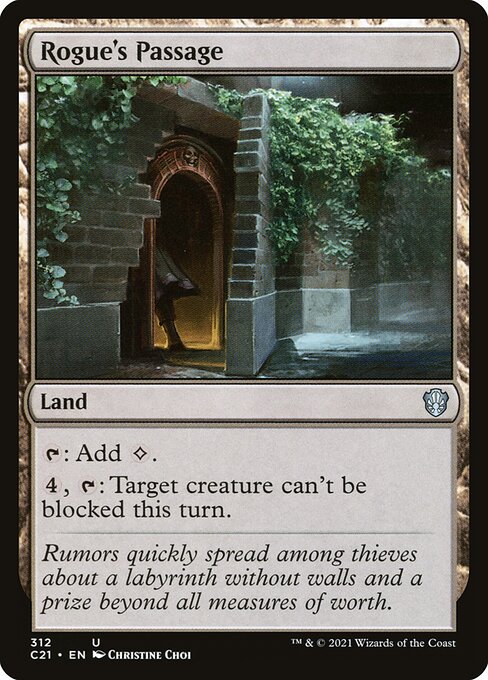 Rogue's Passage (312) [Commander 2021]