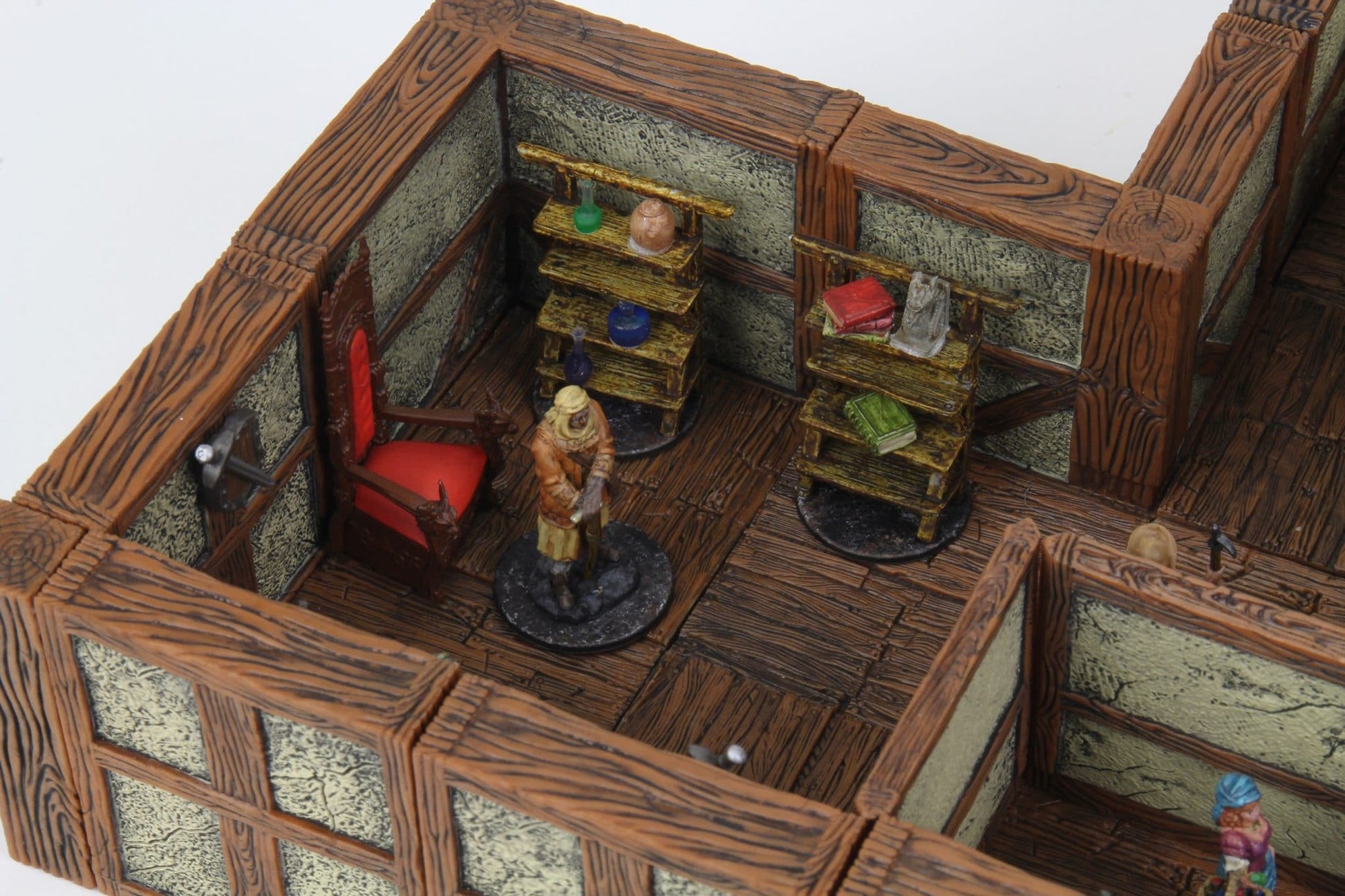 WarLock Tiles: Town & Village II - Full Height Plaster Walls image 3