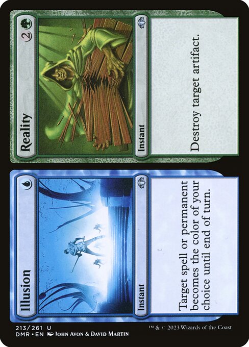 Illusion // Reality (213) [Dominaria Remastered]