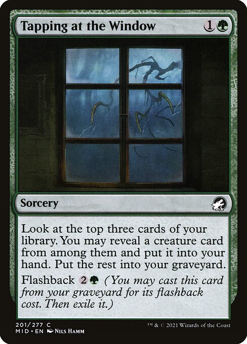 Tapping at the Window (201) [Innistrad: Midnight Hunt]