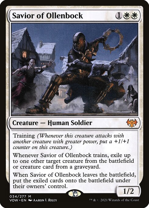 Savior of Ollenbock (34) [Innistrad: Crimson Vow]