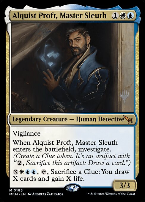 Alquist Proft, Master Sleuth (185p) [Murders at Karlov Manor Promos]