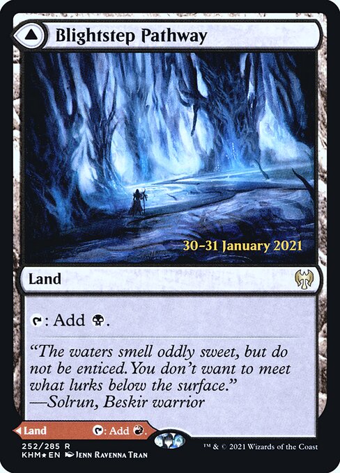 Blightstep Pathway // Searstep Pathway (252s) [Kaldheim Promos]