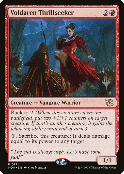 Voldaren Thrillseeker (171p) [March of the Machine Promos]