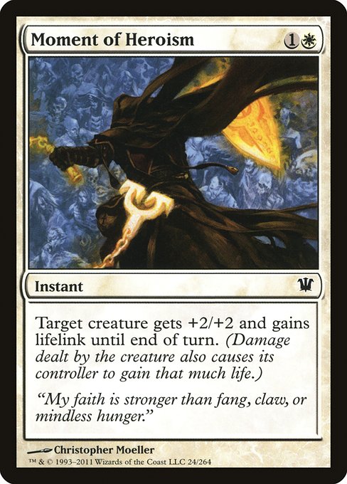 Moment of Heroism (24) [Innistrad]