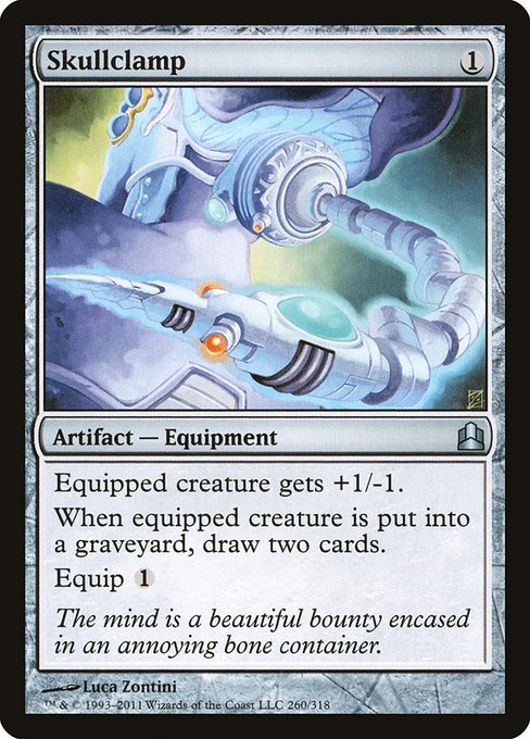 Skullclamp (260) [Commander 2011]