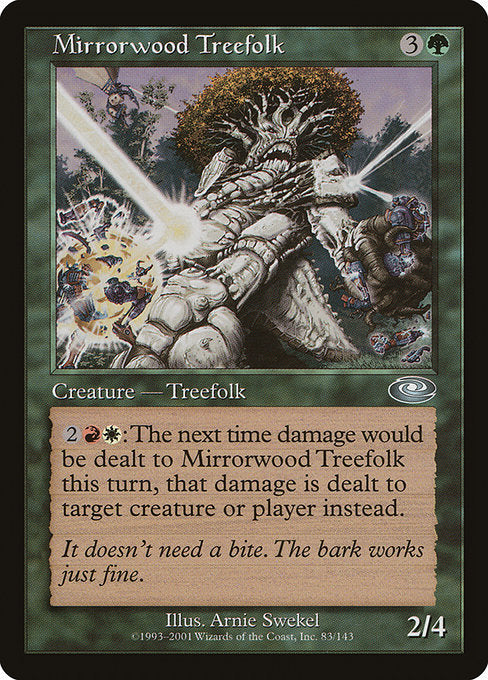 Mirrorwood Treefolk (83) [Planeshift]