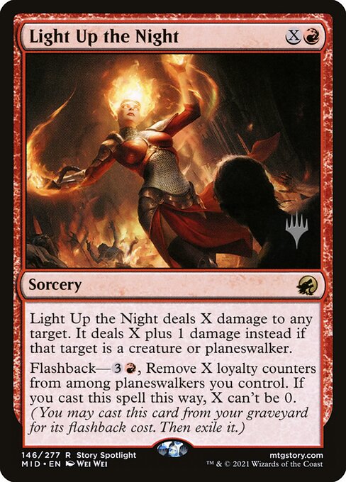 Light Up the Night (146p) [Innistrad: Midnight Hunt Promos]