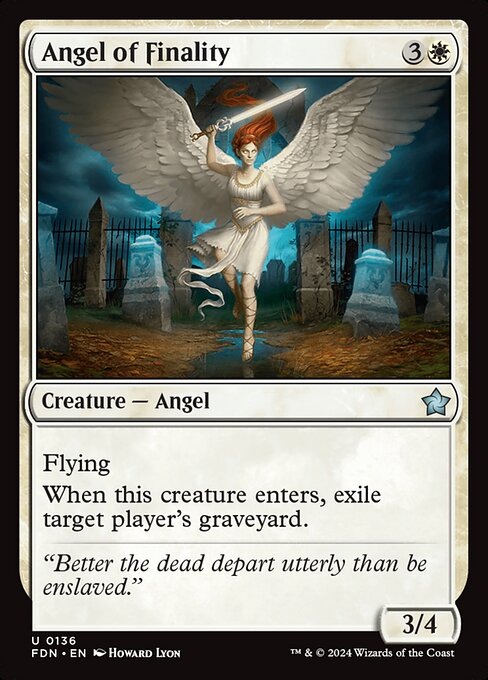 Angel of Finality (136) [Foundations]