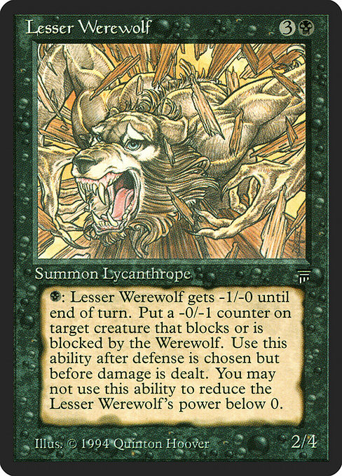 Lesser Werewolf (110) [Legends]