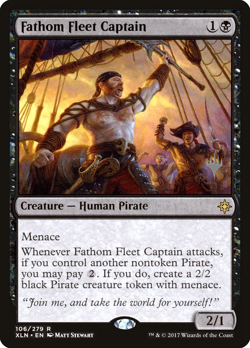 Fathom Fleet Captain (106p) [Ixalan Promos]