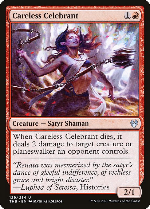 Careless Celebrant (129) [Theros Beyond Death]