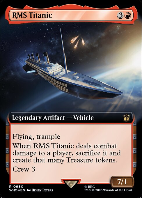 RMS Titanic (980) [Doctor Who] [Extended Art]
