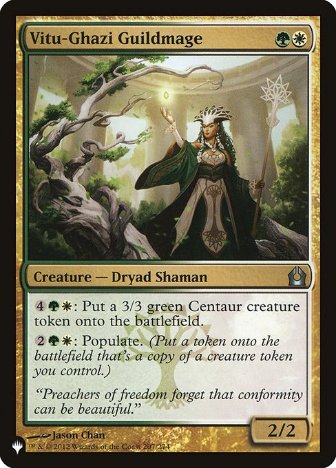 Vitu-Ghazi Guildmage (RTR-207) [The List]