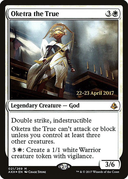 Oketra the True (21s) [Amonkhet Promos]