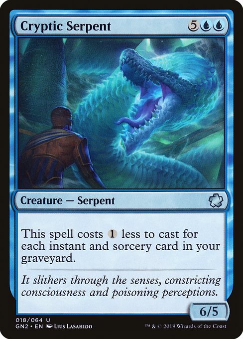 Cryptic Serpent (18) [Game Night 2019]