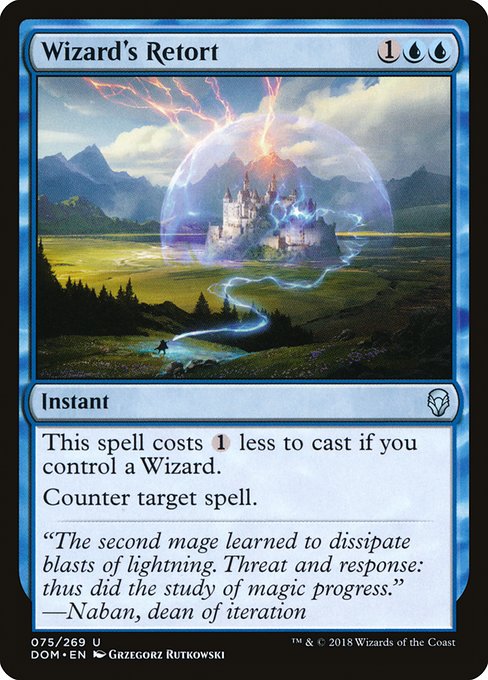 Wizard's Retort (75) [Dominaria]