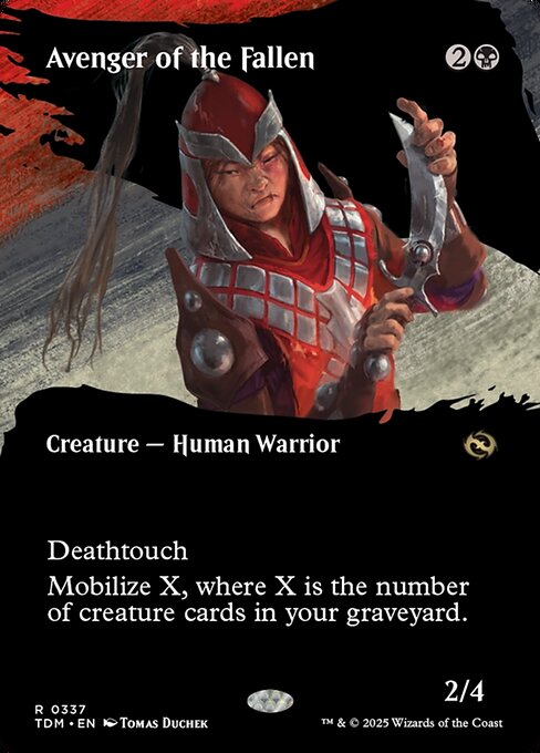 Avenger of the Fallen (337) [Tarkir: Dragonstorm]