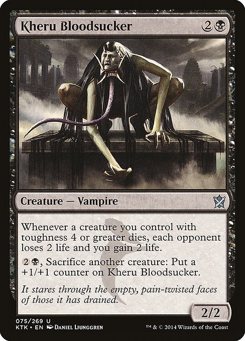 Kheru Bloodsucker (75) [Khans of Tarkir]