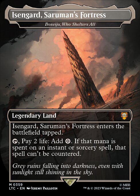 Boseiju, Who Shelters All (359) [Tales of Middle-earth Commander] [Borderless]