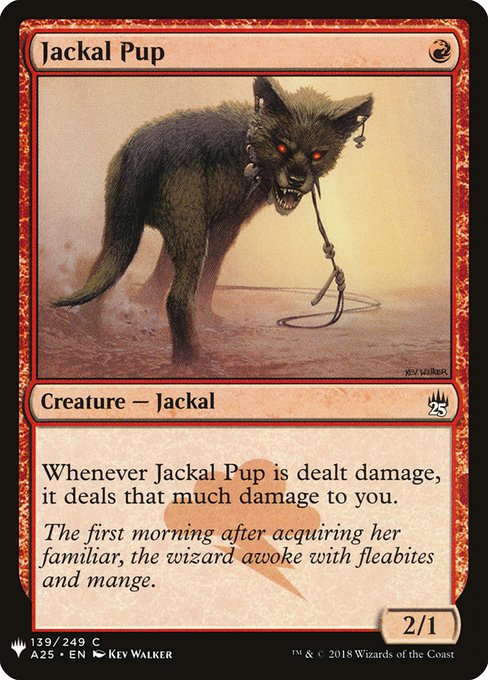 Jackal Pup (A25-139) [The List]