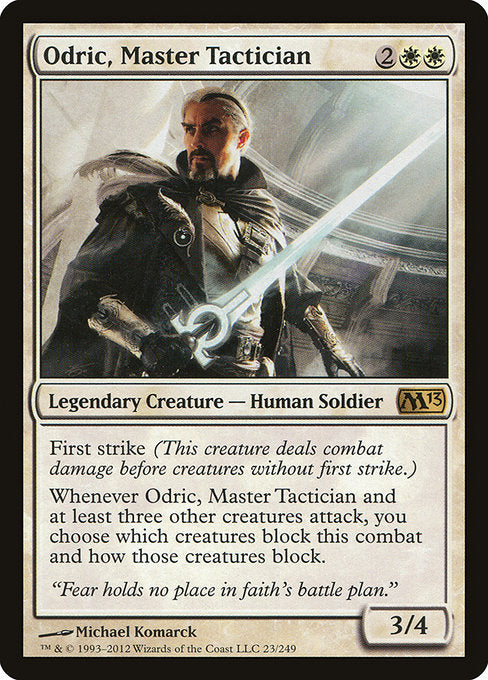 Odric, Master Tactician (23) [Magic 2013]
