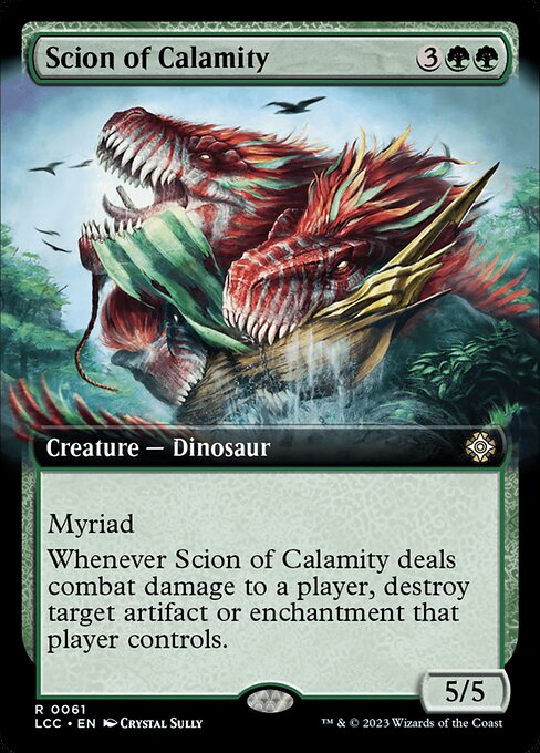 Scion of Calamity (61) [The Lost Caverns of Ixalan Commander] [Extended Art]
