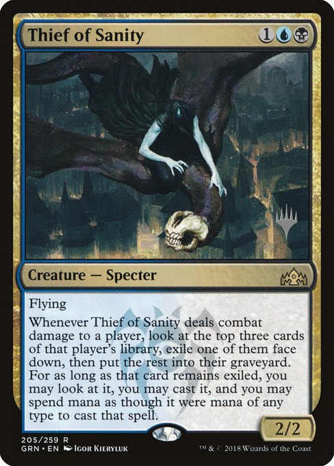 Thief of Sanity (205p) [Guilds of Ravnica Promos]
