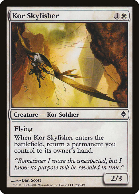 Kor Skyfisher (23) [Zendikar]