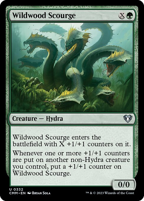 Wildwood Scourge (332) [Commander Masters]