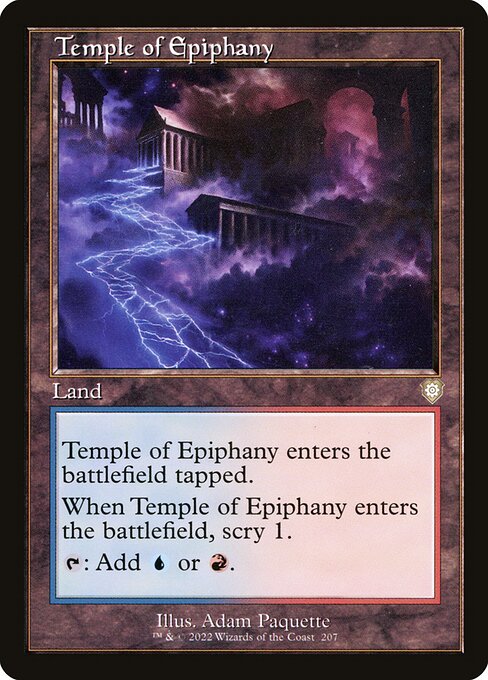 Temple of Epiphany (207) [The Brothers' War Commander]