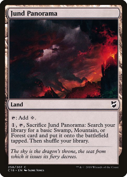 Jund Panorama (258) [Commander 2018]