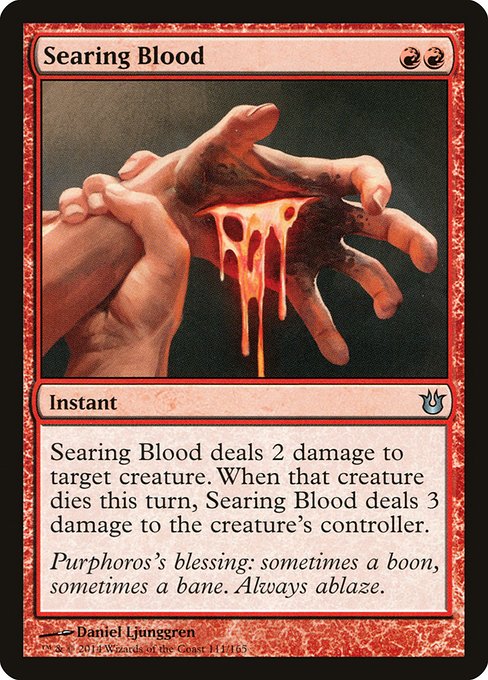 Searing Blood (111) [Born of the Gods]