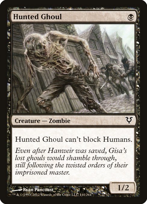 Hunted Ghoul (110) [Avacyn Restored]