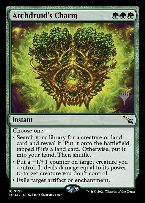 Archdruid's Charm (151p) [Murders at Karlov Manor Promos]