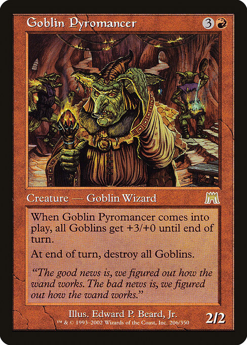 Goblin Pyromancer (206) [Onslaught]