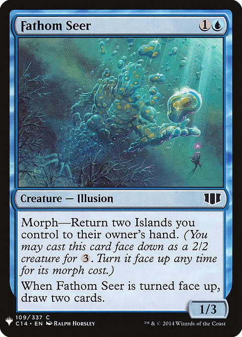 Fathom Seer (C14-109) [The List]