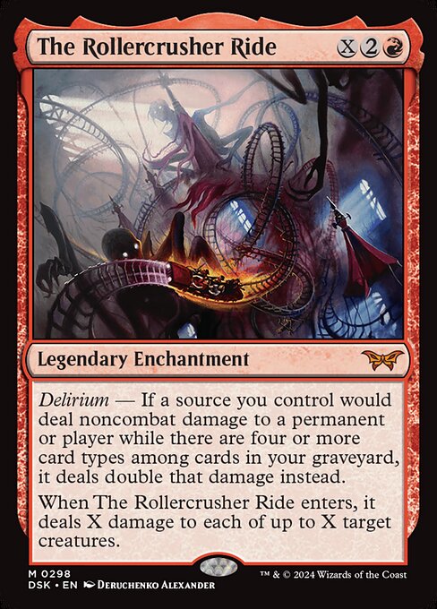 The Rollercrusher Ride (298) [Duskmourn: House of Horror]