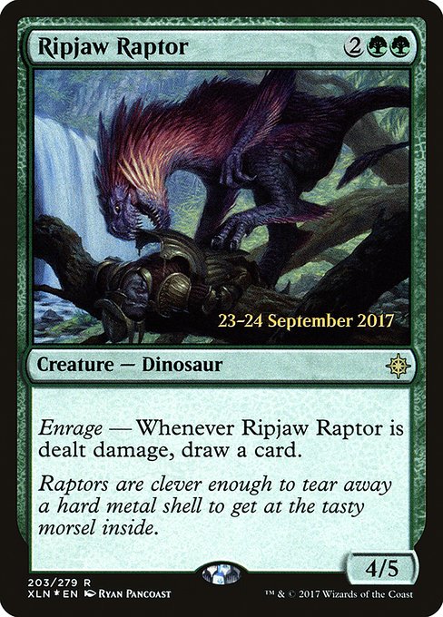 Ripjaw Raptor (203s) [Ixalan Promos]