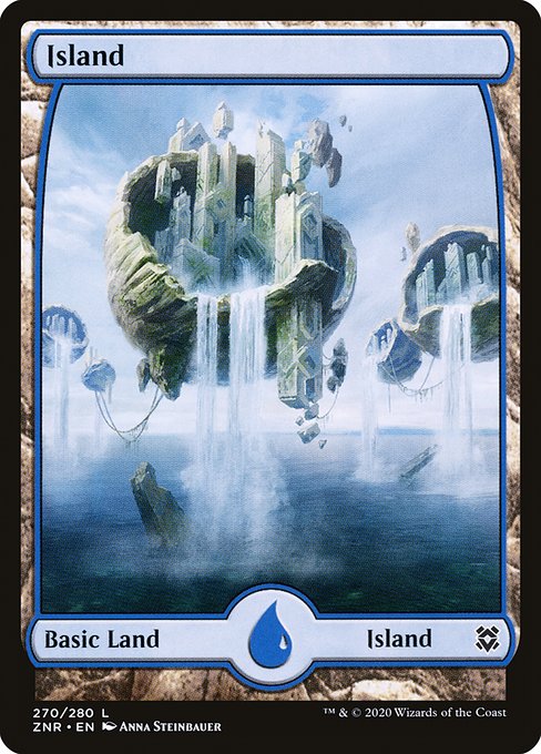 Island (270) [Zendikar Rising] [Full Art]