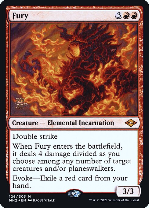 Fury (126s) [Modern Horizons 2 Promos]