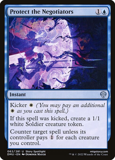 Protect the Negotiators (62) [Dominaria United]