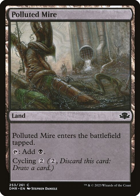 Polluted Mire (253) [Dominaria Remastered]